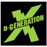 D Generation X logo vector logo