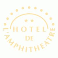Hotel de L’Amphitheatre logo vector logo