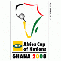 Africa Cup Nations 2008 logo vector logo