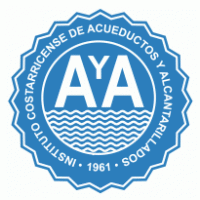 AyA Acueductos y Alcantarillados logo vector logo