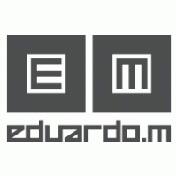 Eduardo.M logo vector logo