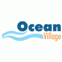 Ocean Village logo vector logo