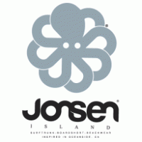 Jonsen Island logo vector logo