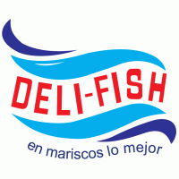 Deli-Fish logo vector logo