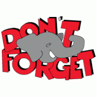Don’t Forget logo vector logo