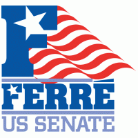 Maurice Ferre for US Senate logo vector logo
