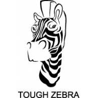 Tough Zebra logo vector logo