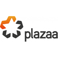 plazaa logo vector logo