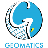 Geomatics logo vector logo