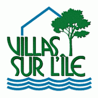 Villas Sur L’Ile logo vector logo