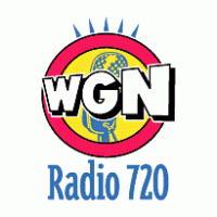 WGN Radio 720 logo vector logo