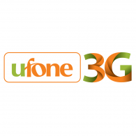 Ufone 3G logo vector logo