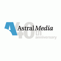 Astral Media logo vector logo