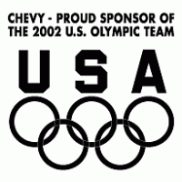 Chevy – Sponsor of Olympic Team logo vector logo