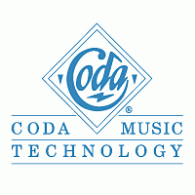 Coda Music Technology logo vector logo