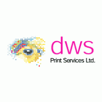 DWS Print Services logo vector logo