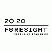 20/20 Foresight Executive Search logo vector logo