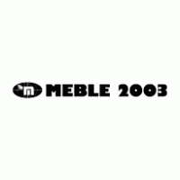 Meble 2003 logo vector logo