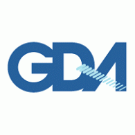 GDA logo vector logo