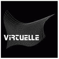Virtuelle logo vector logo
