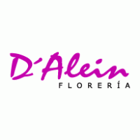 D’Alein Floreria logo vector logo