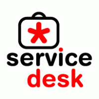 Service Desk logo vector logo