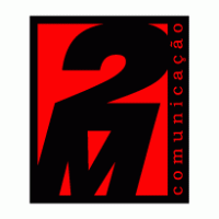 2M comunicacao logo vector logo