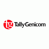 TallyGenicom logo vector logo