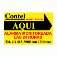 Contel Alarmas logo vector logo