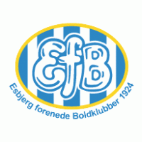 Esbjerg fB logo vector logo