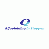 Rijopleiding in Stappen logo vector logo