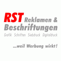 RST Reklamen Beschriftungen logo vector logo