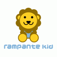 Rampante Kid logo vector logo