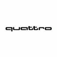 Audi Quattro logo vector logo