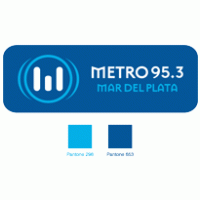 Metro Mar del Plata logo vector logo