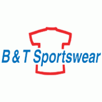 B & T Sportswear logo vector logo
