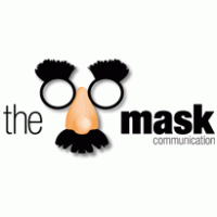 The Mask Communication logo vector logo