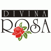 Divina Rosa logo vector logo