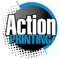 Action Printing logo vector logo
