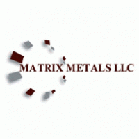 Matrix metals llc logo vector logo
