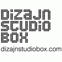 dizajn studio box logo vector logo