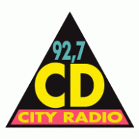 CD City Radio logo vector logo