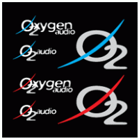 Oxygen Audio O2 logo vector logo