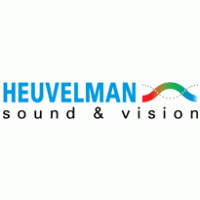 Heuvelman sound en vision zonder payoff logo vector logo