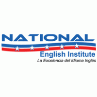National English Institute logo vector logo