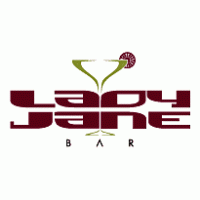 Lady Jane Bar logo vector logo
