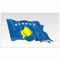 kosova flag logo vector logo