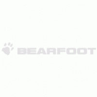 bearfoot logo vector logo