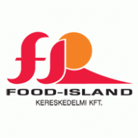 Food Island logo vector logo