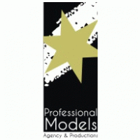 Professional Models Agency & Production logo vector logo